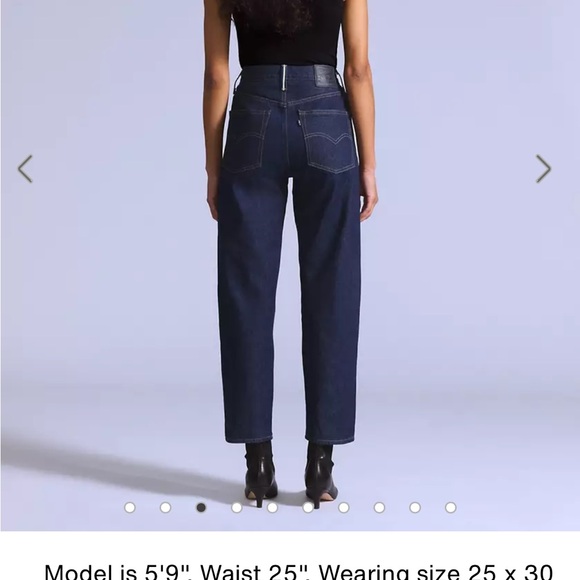 Levi's Made Japan Selvedge Column Blue Tab Jeans - Picture 4 of 4